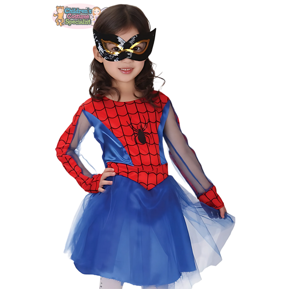Spider Girl Jumpsuit Womens Blue Costume main image 0