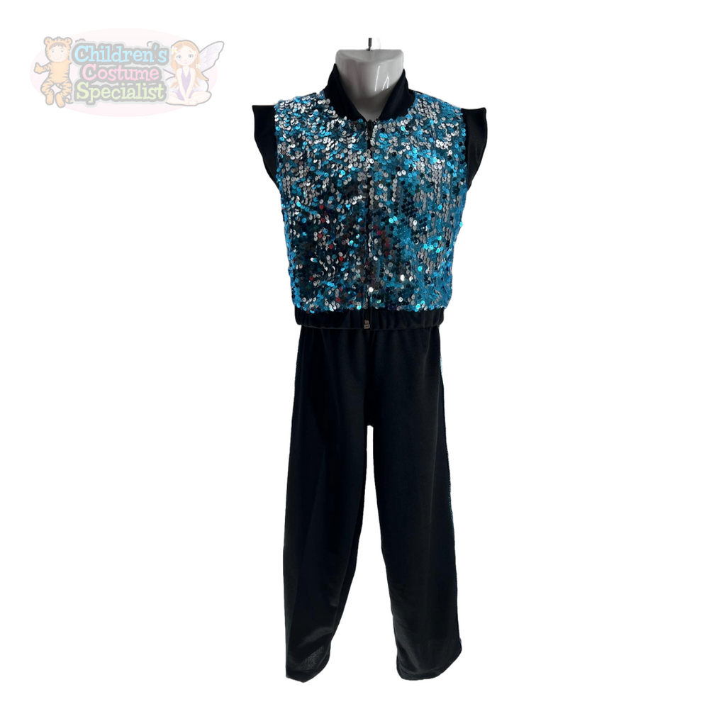 Blue Vision Boy costume for kids