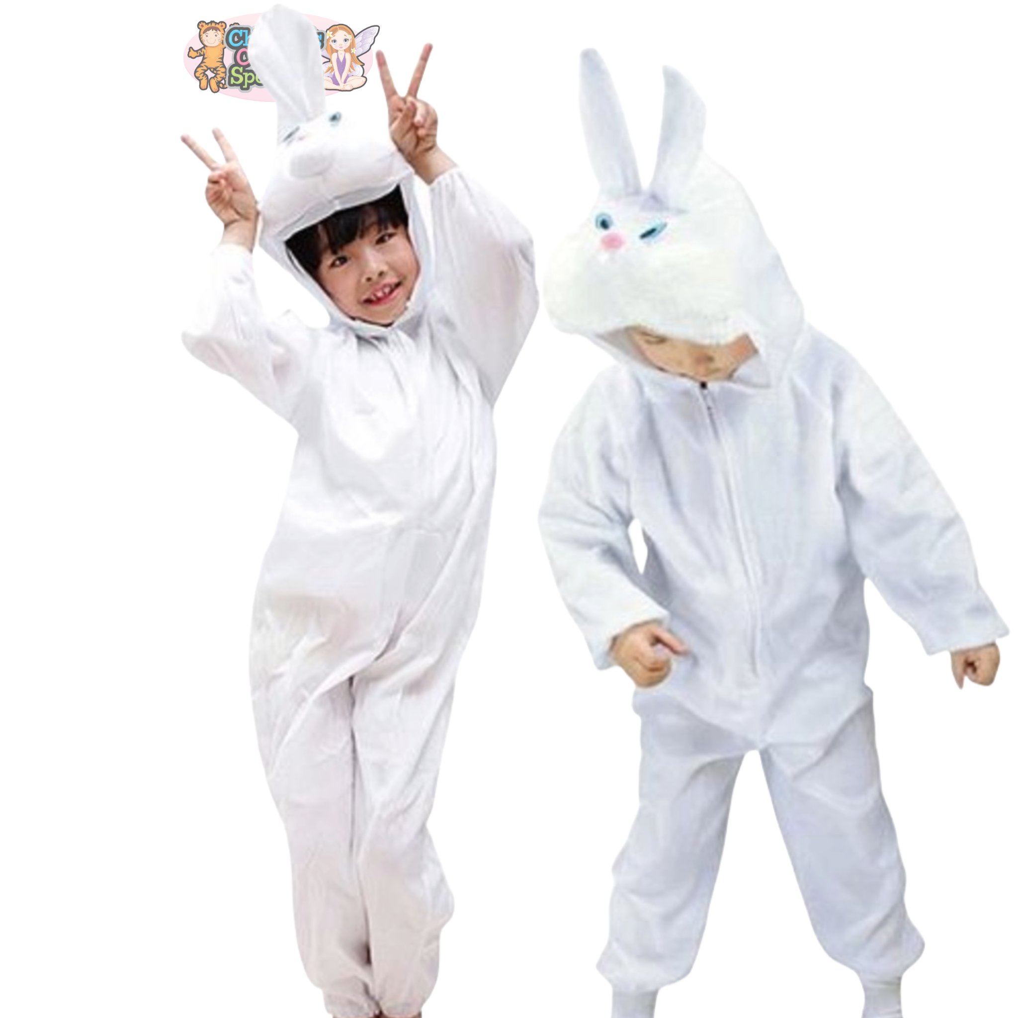 Kostum Rabbit Rabbit Standard- Available In Pink & White – Children's Costume Specialist